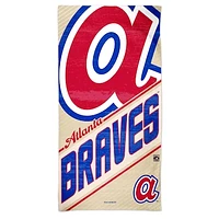 WinCraft Atlanta Braves 30'' x 60'' Cooperstown Collection Spectra Beach Towel