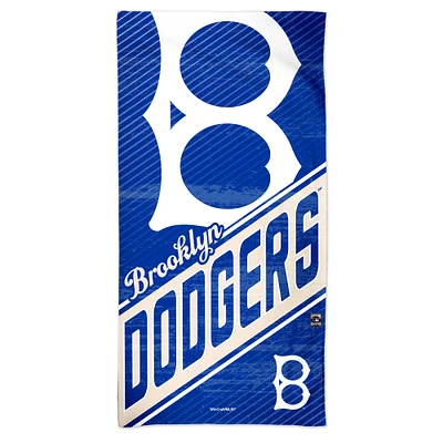 WinCraft Brooklyn Dodgers 30'' x 60'' Cooperstown Collection Spectra Beach Towel