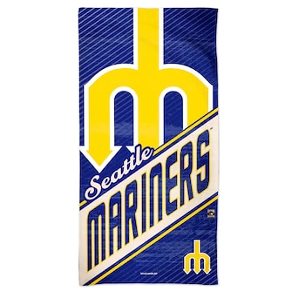 WinCraft Seattle Mariners 30'' x 60'' Cooperstown Collection Spectra Beach Towel