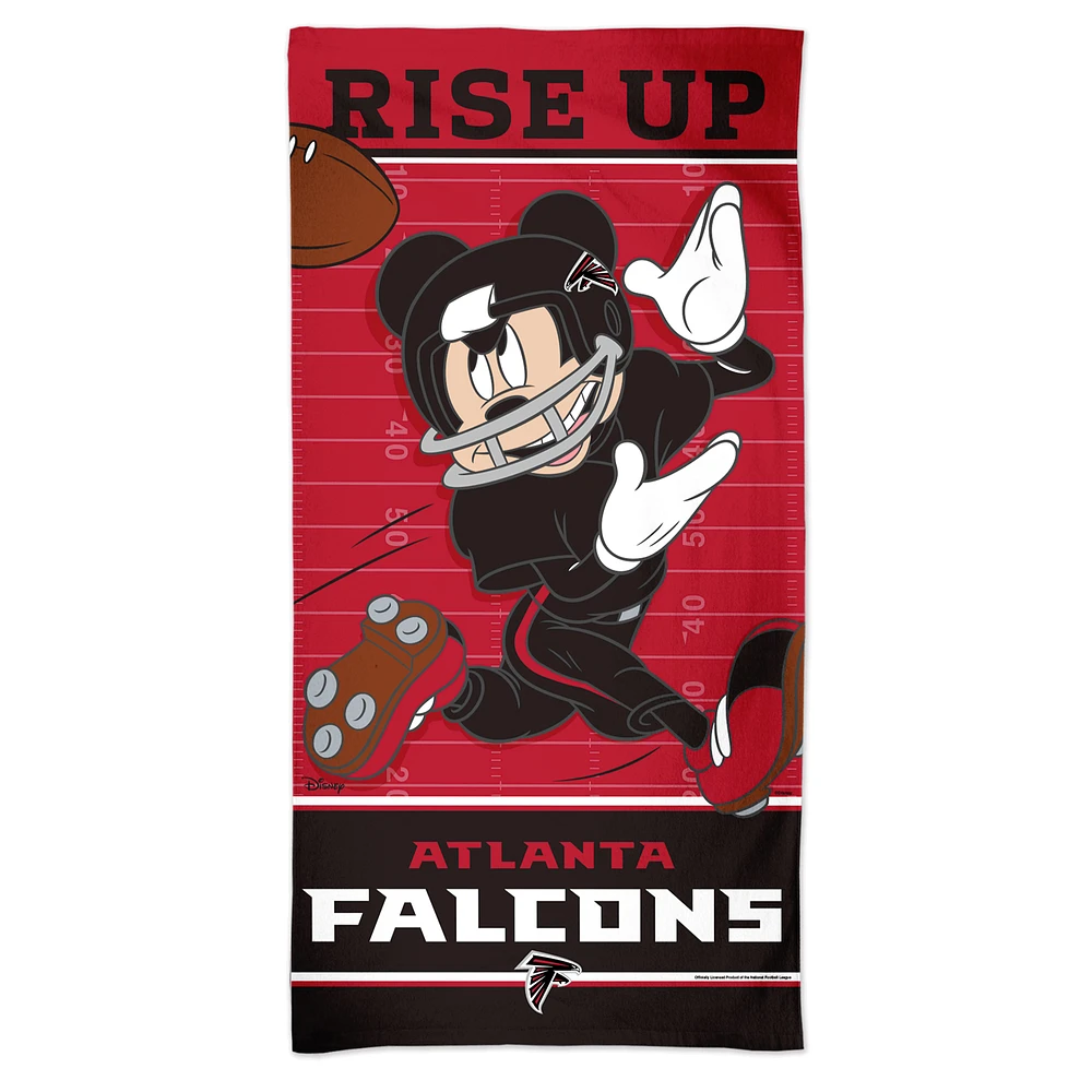 WinCraft Atlanta Falcons 30 '' x 60 '' Team Disney Spectra Beach Towel