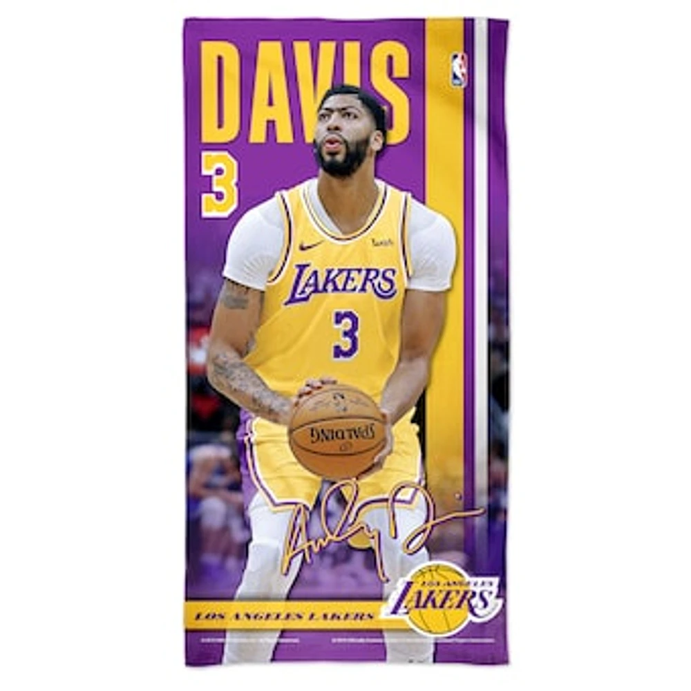 WinCraft Anthony Davis Los Angeles Lakers 30'' x 60'' Spectra Beach Towel