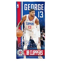 WinCraft Paul George LA Clippers 30'' x 60'' Spectra Beach Towel