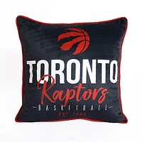 Black Toronto Raptors - 18'' x 18'' Established Pillow