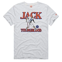 Men's Homage Jack Youngblood Heathered Gray Florida Gators Ring of Honor T-Shirt