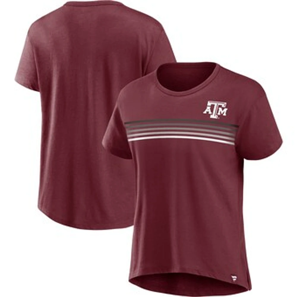 Women's Fanatics Maroon Texas A&M Aggies Tie Breaker T-Shirt