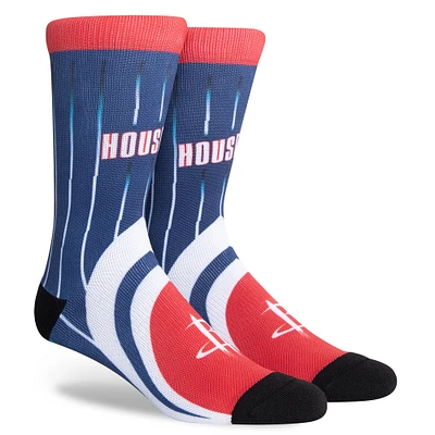 Men's Navy Houston Rockets 2021/22 City Edition Crew Socks