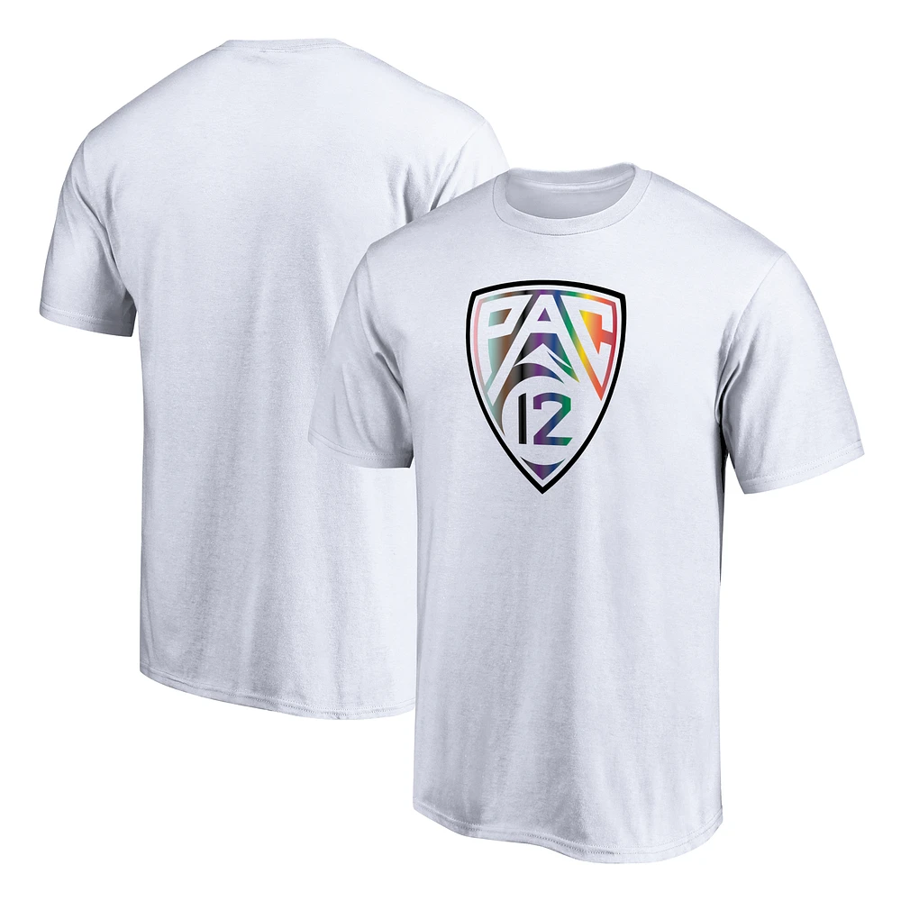 Men's White Pac-12 Pride T-Shirt
