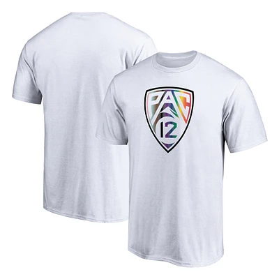 Men's White Pac-12 Pride T-Shirt