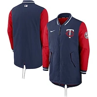 Men's Nike Navy Minnesota Twins Dugout Performance Full-Zip Jacket