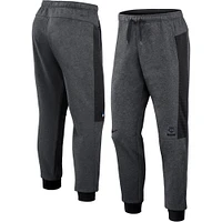 Men's Nike Heathered Gray/Black Minnesota Twins Authentic Collection Flux Performance Jogger Pants