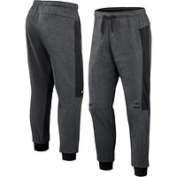 Men's Nike Heathered Gray/Black Cincinnati Reds Authentic Collection Flux Performance Jogger Pants