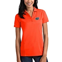Women's Antigua Orange Florida Gators Tribute Polo