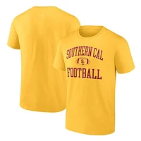 Men's Fanatics Gold USC Trojans First Sprint Team T-Shirt