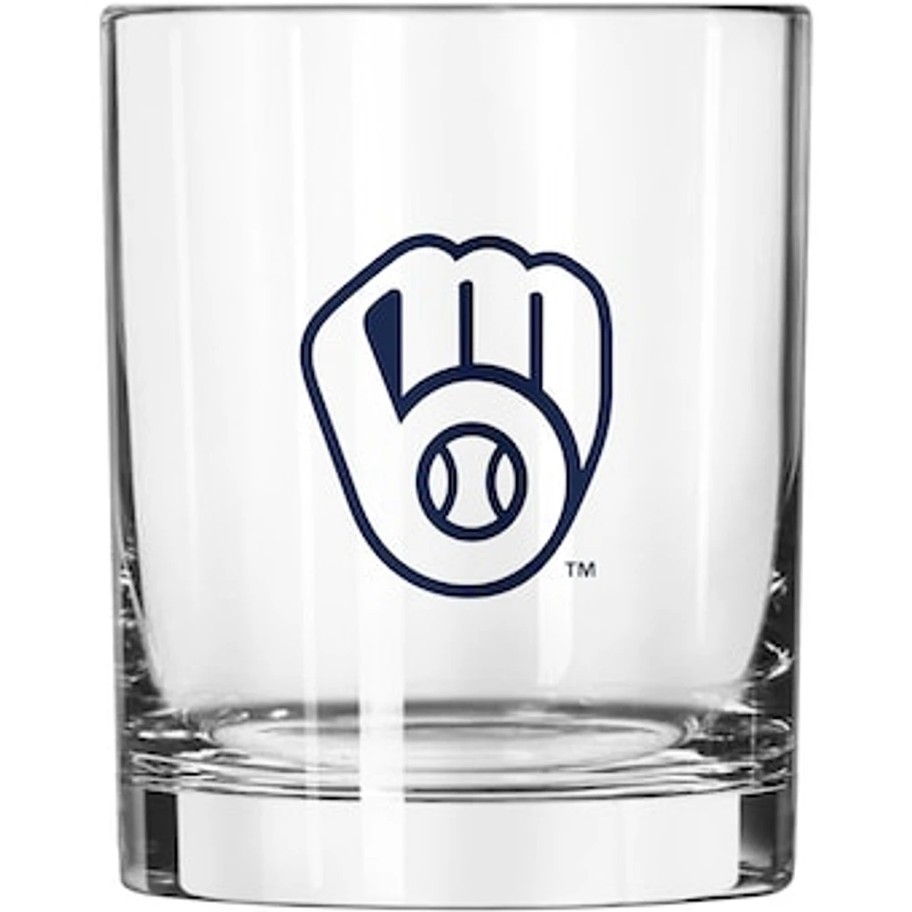 Milwaukee Brewers 14oz. Game Day Rocks Glass