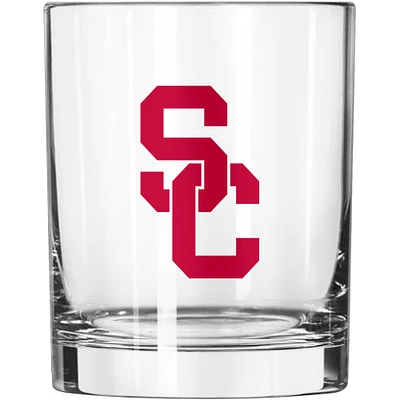 USC Trojans 14oz. Game Day Rocks Glass