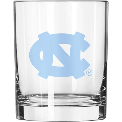 North Carolina Tar Heels 14oz. Game Day Rocks Glass