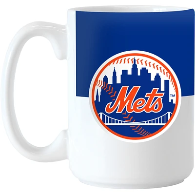 New York Mets 15oz. Colorblock Mug