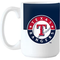 Texas Rangers 15oz. Colorblock Mug