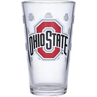 Ohio State Buckeyes 16oz. Satin-Etched Logo Pint Glass