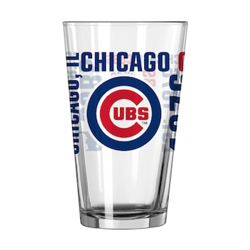 Chicago Cubs 16oz. Team Spirit Pint Glass