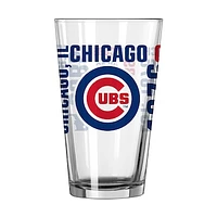 Chicago Cubs 16oz. Team Spirit Pint Glass