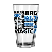 Orlando Magic 16oz. Team Spirit Pint Glass