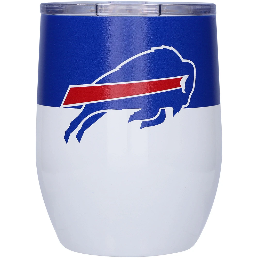 Buffalo Bills 16oz. Colorblock Stainless Steel Curved Tumbler