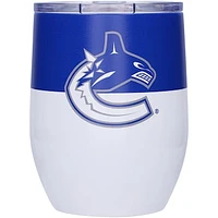 Vancouver Canucks 16oz. Colorblock Stainless Steel Curved Tumbler