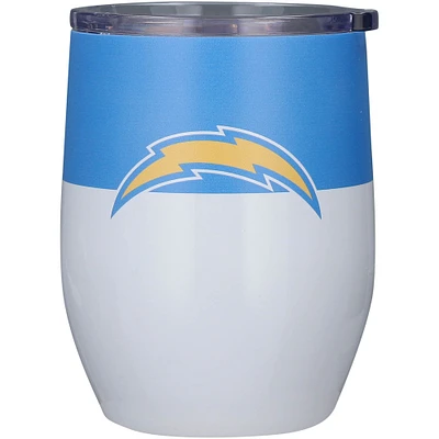 Los Angeles Chargers 16oz. Colorblock Stainless Steel Curved Tumbler