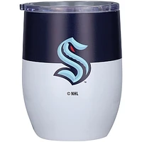 Seattle Kraken 16oz. Colorblock Stainless Steel Curved Tumbler