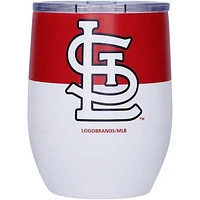 St. Louis Cardinals 16oz. Colorblock Stainless Steel Curved Tumbler