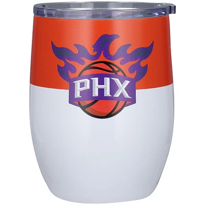 Phoenix Suns 16oz. Colorblock Stainless Steel Curved Tumbler