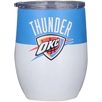 Oklahoma City Thunder 16oz. Colorblock Stainless Steel Curved Tumbler