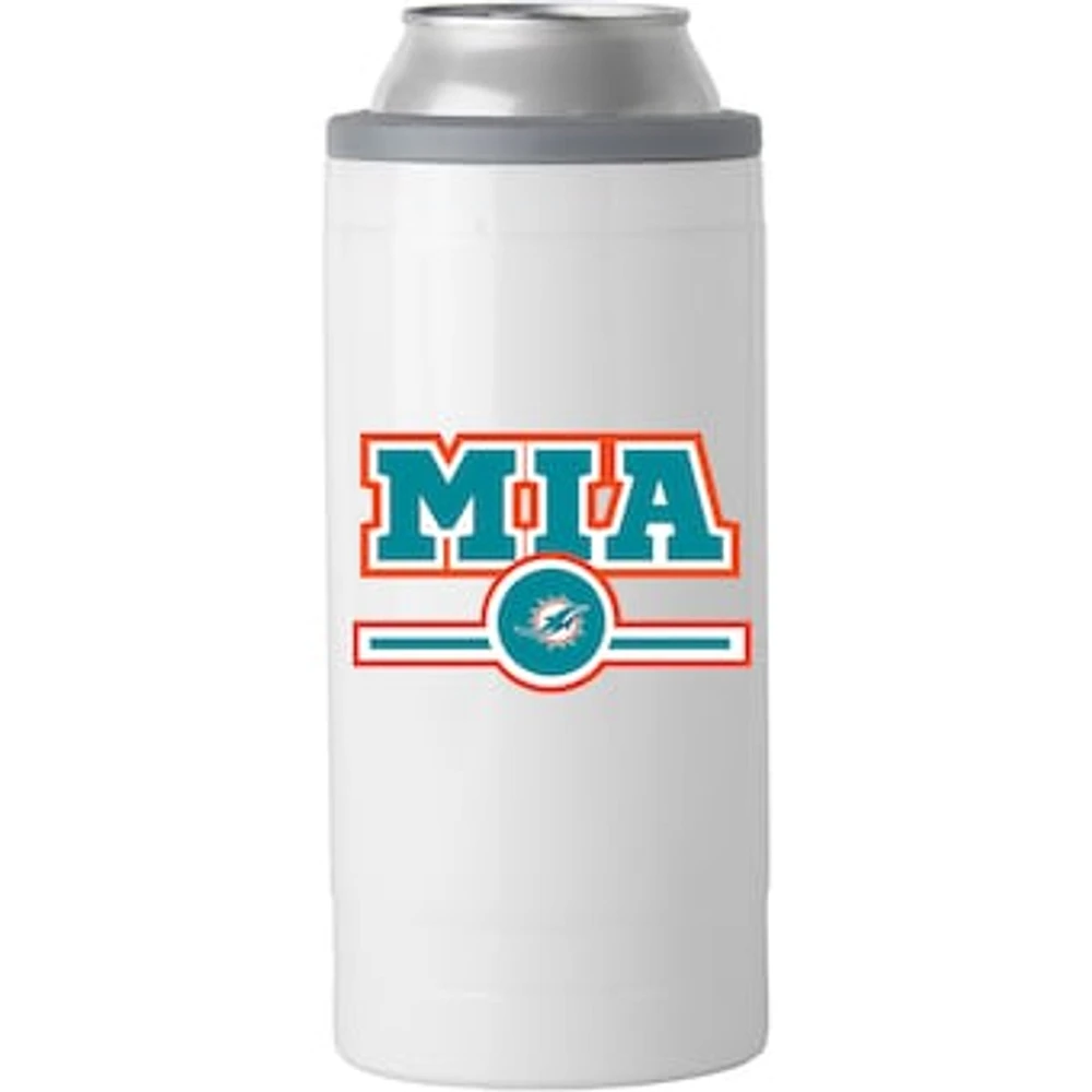 Miami Dolphins 12oz. Letterman Slim Can Cooler