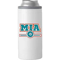 Miami Dolphins 12oz. Letterman Slim Can Cooler