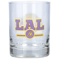 Los Angeles Lakers Letterman 14oz. Rocks Glass