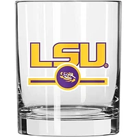 LSU Tigers Letterman 14oz. Rocks Glass