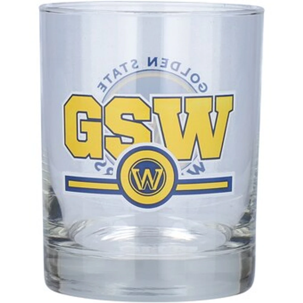 Golden State Warriors Letterman 14oz. Rocks Glass