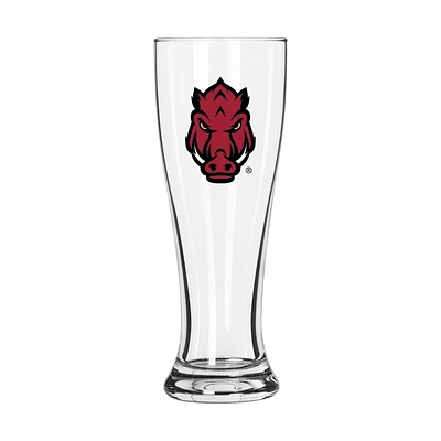 Arkansas Razorbacks Letterman Logo 16oz. Pilsner Glass