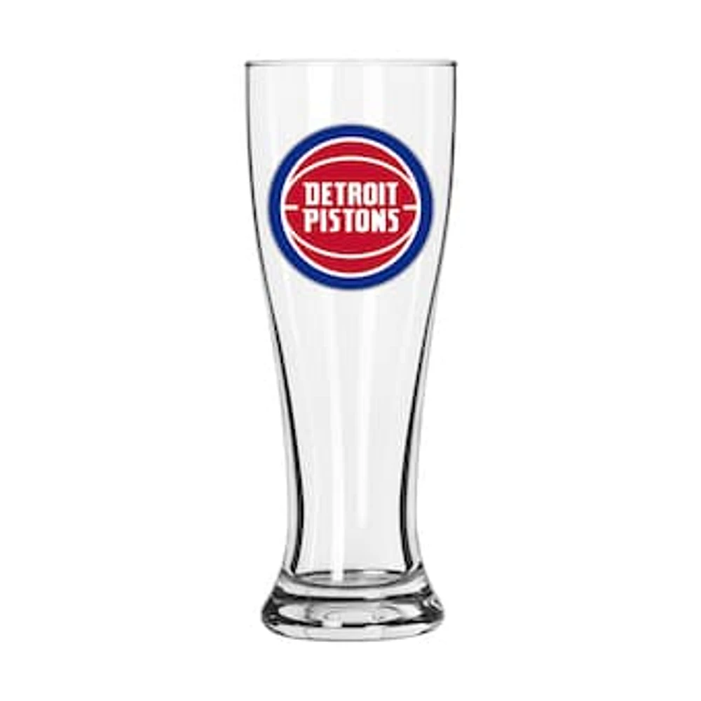 Detroit Pistons Letterman Logo 16oz. Pilsner Glass