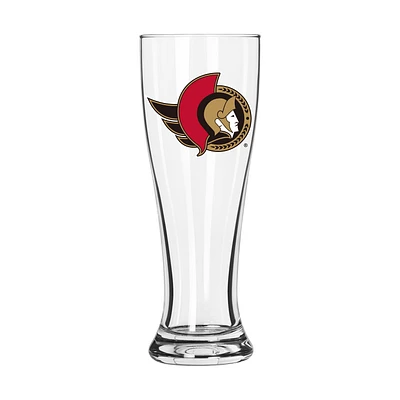 Ottawa Senators Letterman Logo 16oz. Pilsner Glass