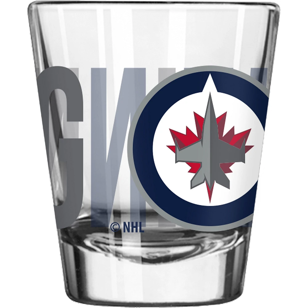 Winnipeg Jets Overtime 2oz. Shot Glass