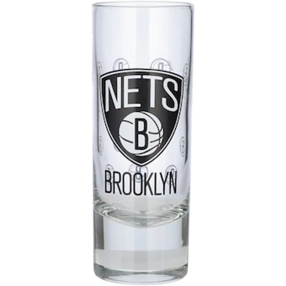 Brooklyn Nets 2.5oz. Satin-Etched Tall Shot Glass