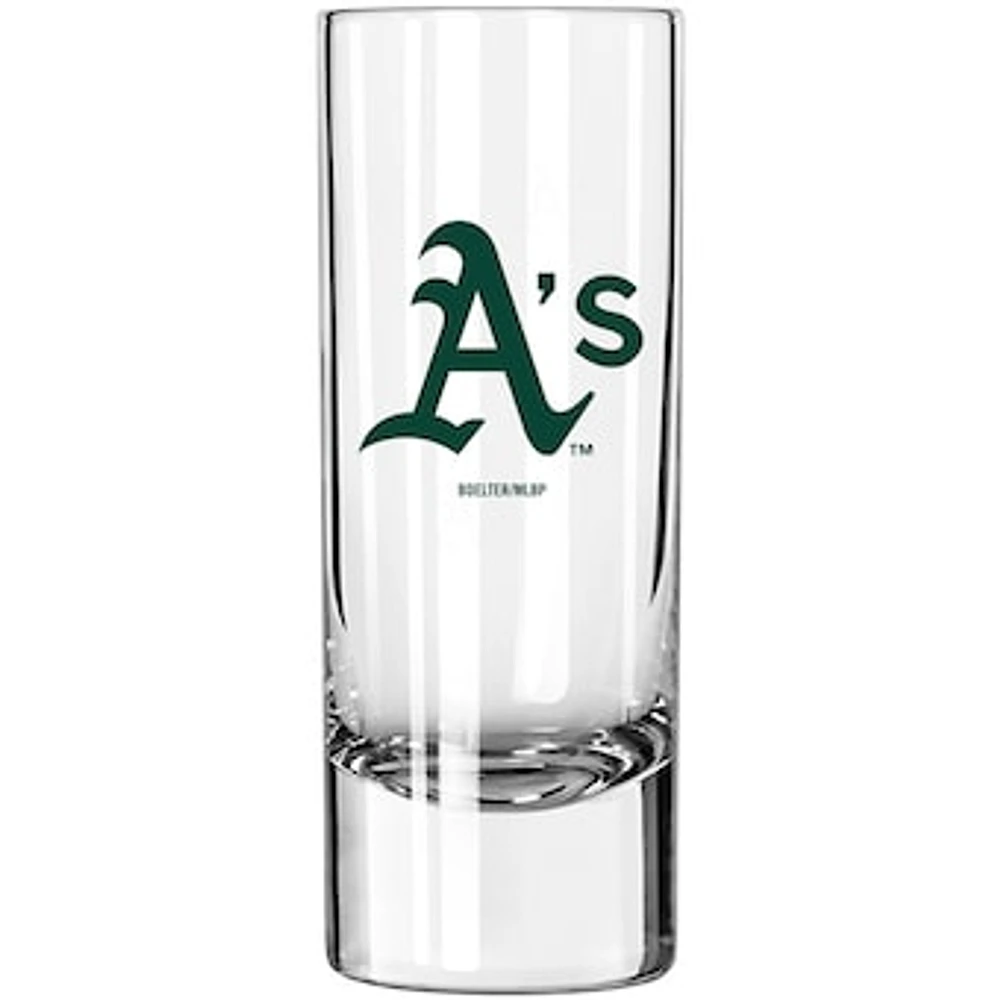 Athletics 2.5oz. Satin-Etched Tall Shot Glass