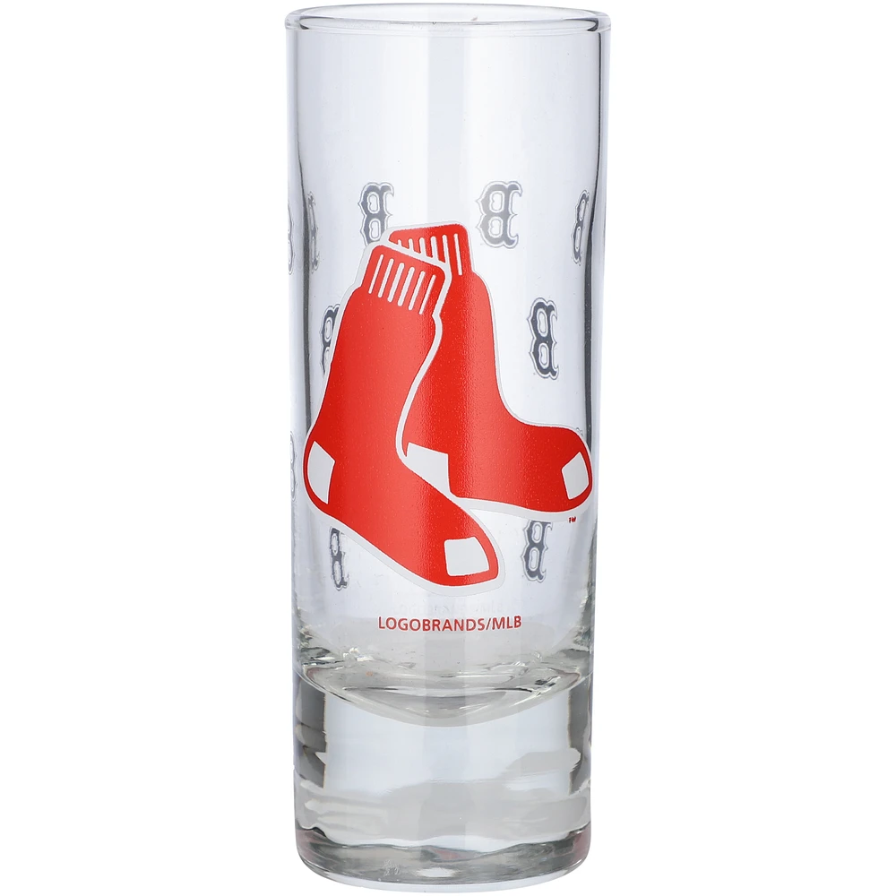 Boston Red Sox 2.5oz. Satin-Etched Tall Shot Glass