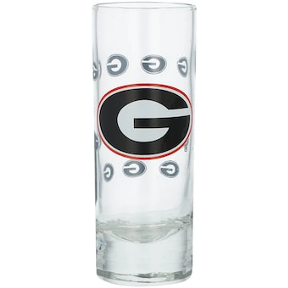 Georgia Bulldogs 2.5oz. Satin-Etched Tall Shot Glass