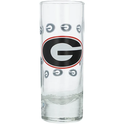 Georgia Bulldogs 2.5oz. Satin-Etched Tall Shot Glass