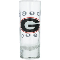 Georgia Bulldogs 2.5oz. Satin-Etched Tall Shot Glass