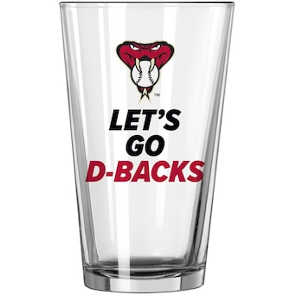 Arizona Diamondbacks 16oz. Team Slogan Pint Glass