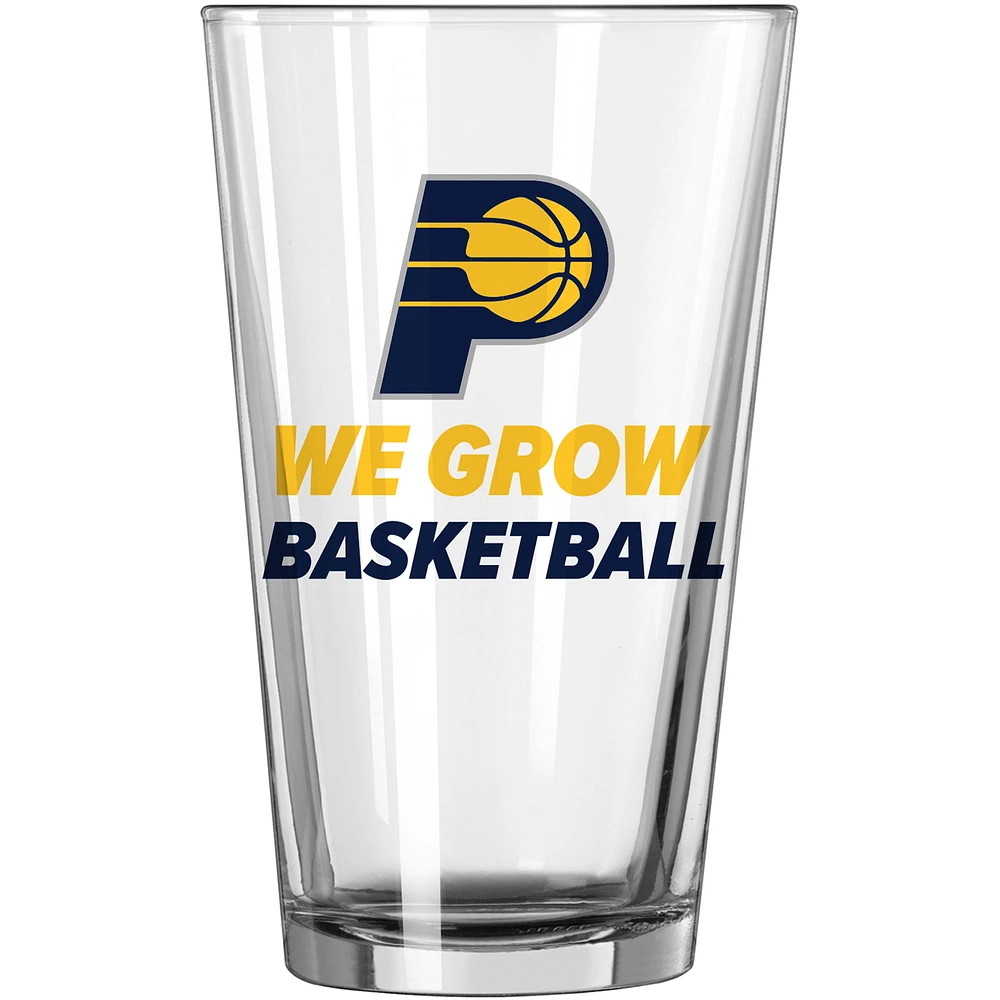 Indiana Pacers 16oz. Team Slogan Pint Glass